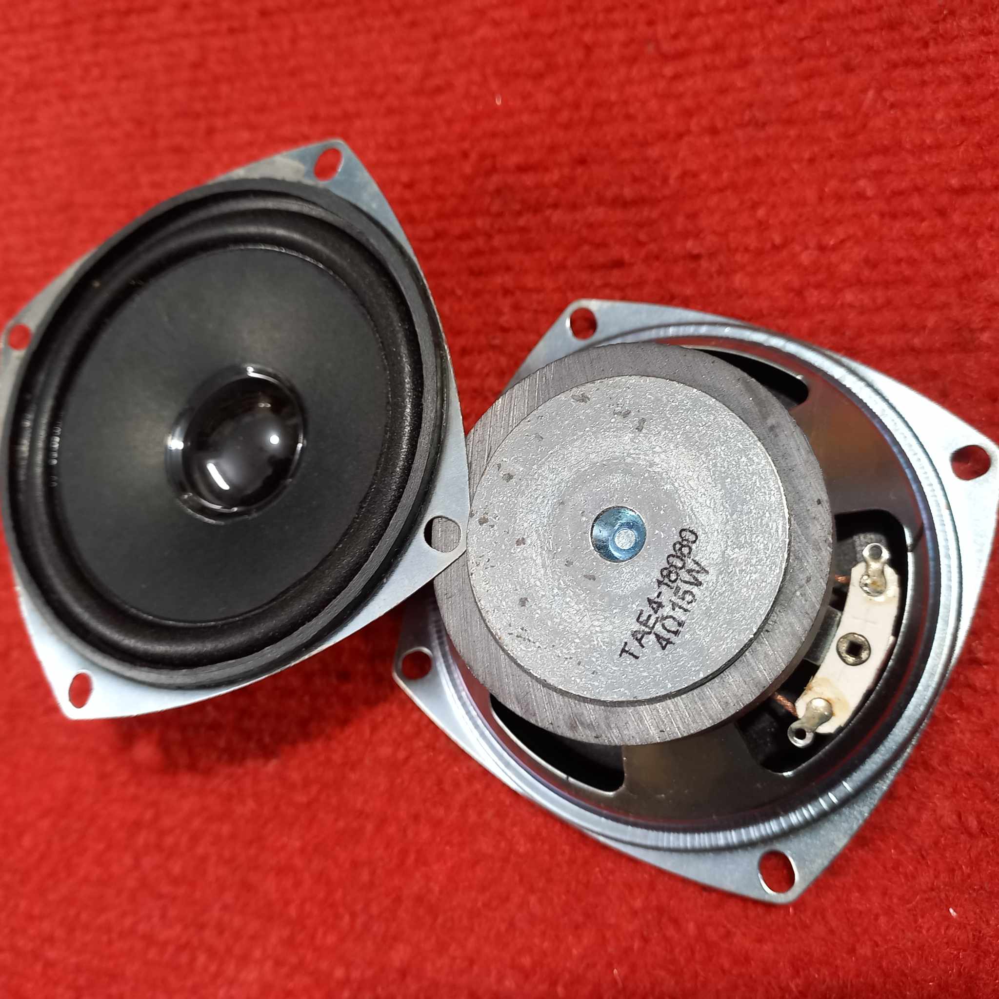 2PCS - 3" Inch Full Range 3 Inches Audio Speaker 4 Ohm 15W Subwoofer Amplifier Speakers 3″ Inch For Audio Sound Amplifier Speakers. 
