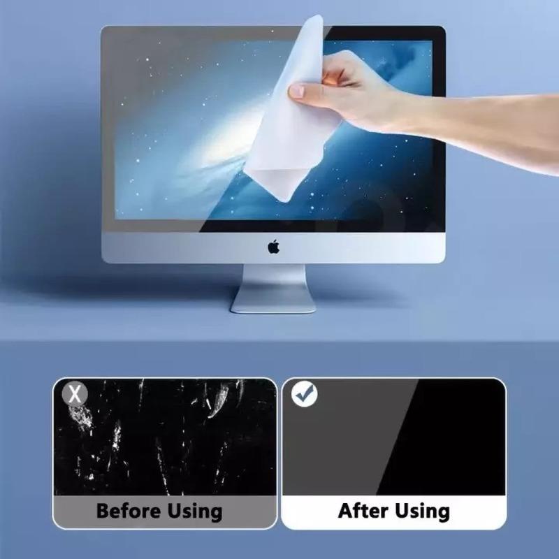 Dust Fingerprint c Screen Cleaner Gray tch ma indicator mobile phone Ap polishing cloth for display 10pcs universal mobile phone cleaning cloth ple wa. 
