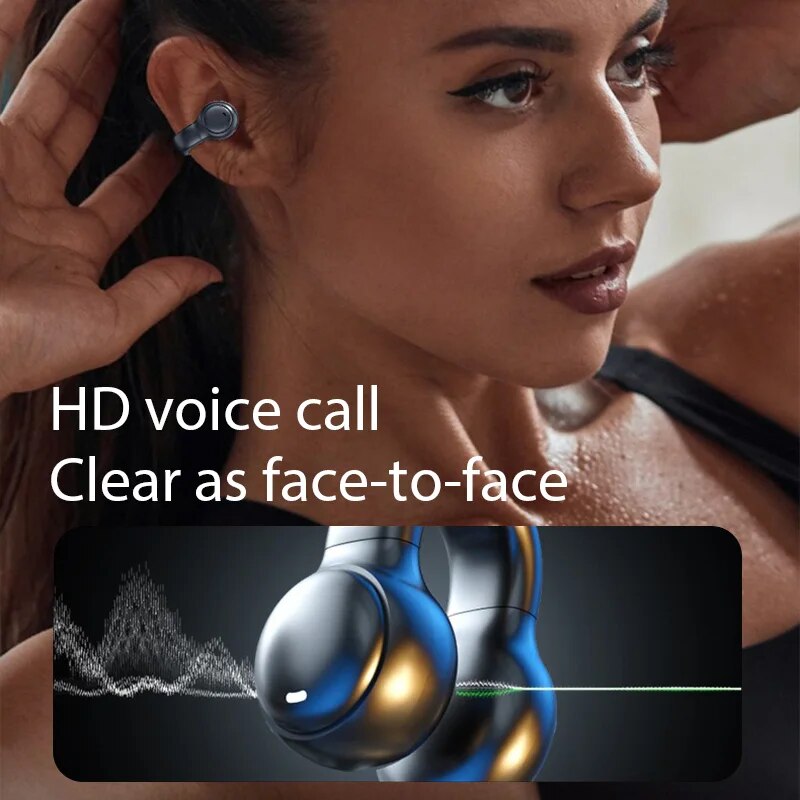 Original M47 Wireless Earbuds Bluetooth Headset Charging Earphones Bone Conduction Headphones Sport With Mic free. 