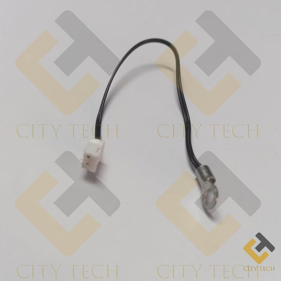 NTC 10KΩ 103 Surface Mounting Screw Probe Ring Lug NTC 10K Ohm 125mm Cable Wire 16-14mm Connector Leaded Epoxy Coated NTC 103 Thermal Resistor Thermistor Temperature Sensor. 