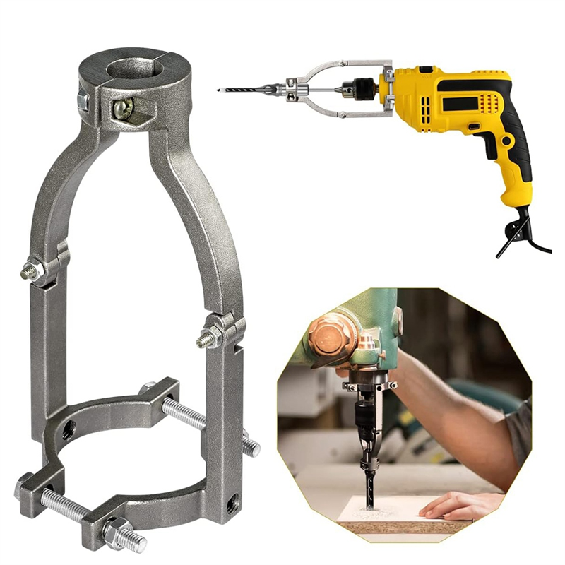 Square Hole Drill Bit Adapter Steel for Drill Press, Mortise Machine, Power Tools Accessory for Drill Machines. 