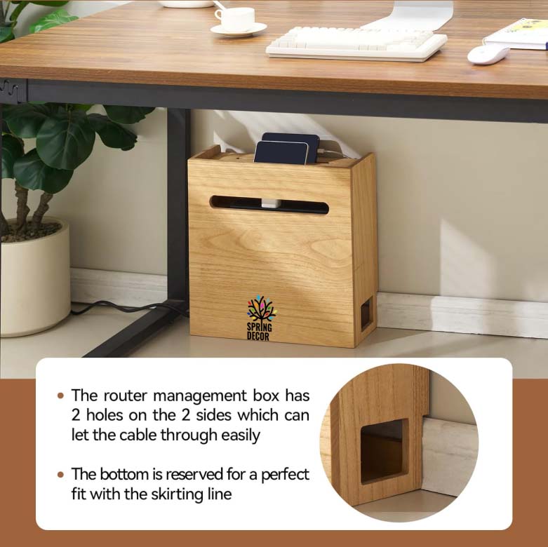 Router Stand Shelf Wall Mounted Router Shelf Router Storage Setup Box R101. 