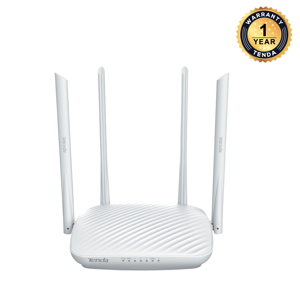 Tenda 600Mbps Ultimate Coverage Wireless Router F-9  White. 