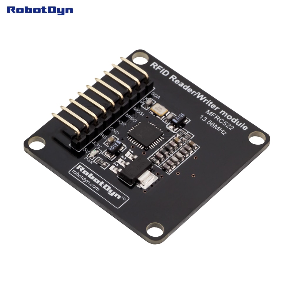 【happy one】Compact Reader/Writer and module, MFRC522(13.56MHz). Power 5V/3.3V. For Arduino, Raspberry, ARM. 