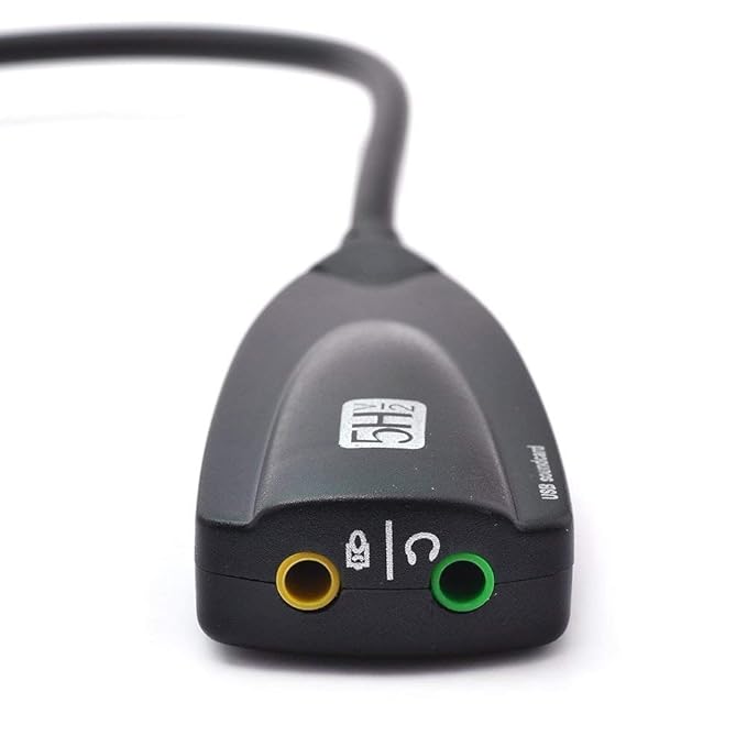 Steel Sound High Quality 5Hv2 USB2.0 Virtual 7.1 Channel 3D External Sound Card Adapter Driver Lindaa. 