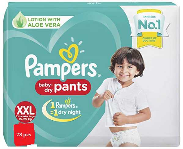 pampers baby dry pants xxl