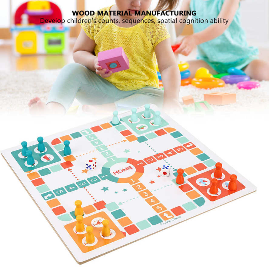 Children Chess Toy Flying Gomoku Multi-Functional Educational Wooden Gobang Board  Game: Buy Online at Best Prices in Bangladesh | Daraz.com.bd