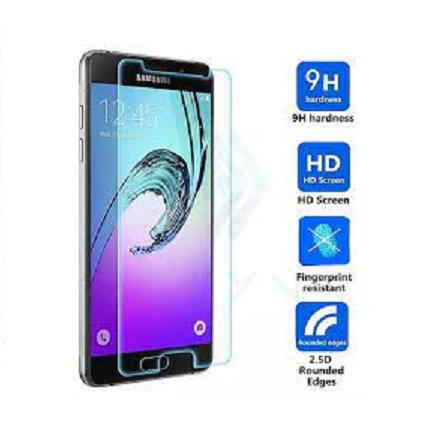 Samsung Galaxy A5 2016 Perfect Protection Tempered Glass Compatible With Screen Protector 2.5D -Transparent. 