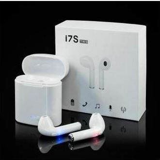 HBQ 17S TWS 4.1 Bluetooth Earphone with Power Case-White