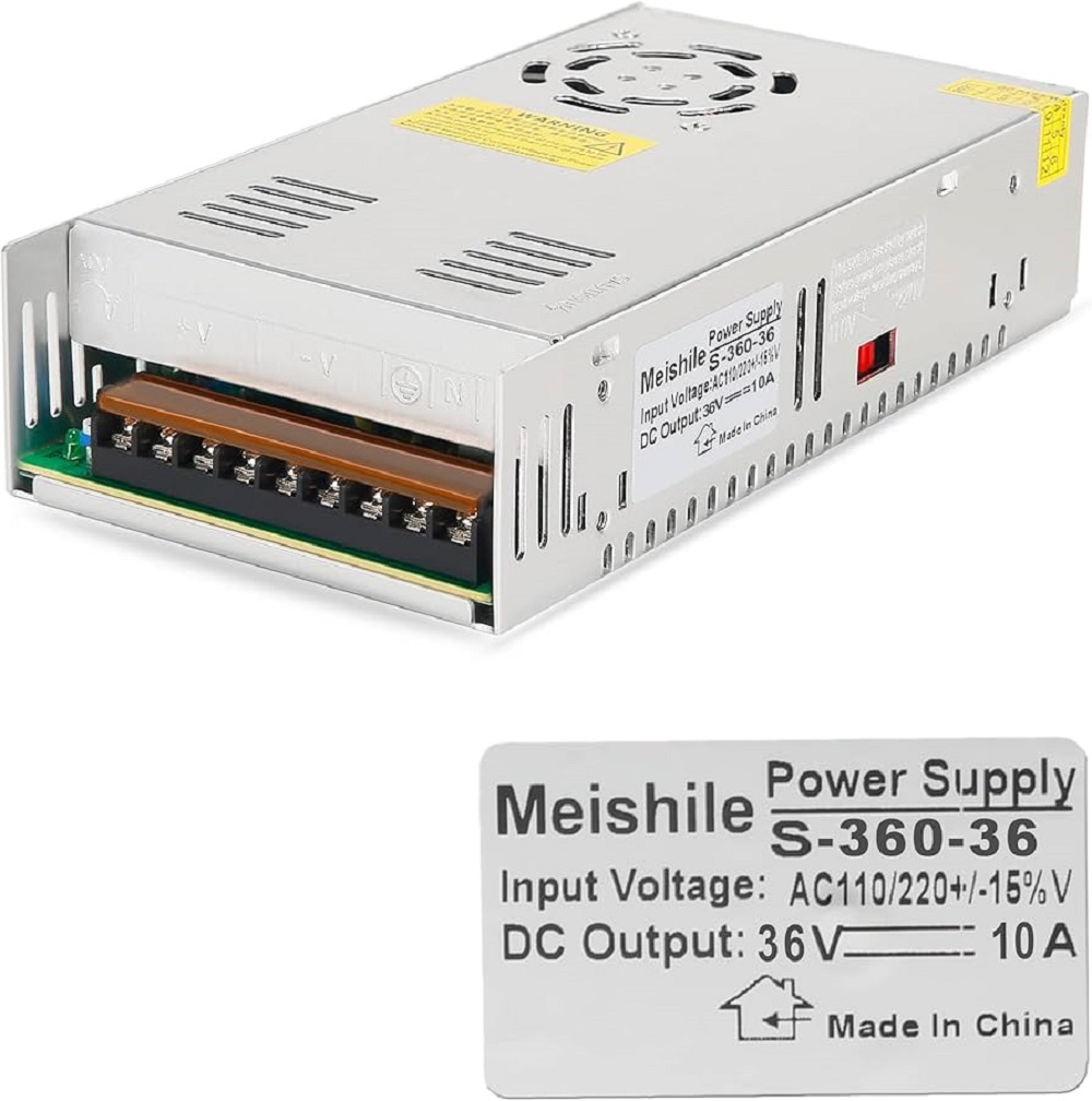 POWER SUPPLY DC36VOLT 5A-20A 180W-720W SWITCHING SMPS 110V 220V AC-DC 36V TRANSFORMER FOR STEPPER CNC CCTV 3D PRINTER. 