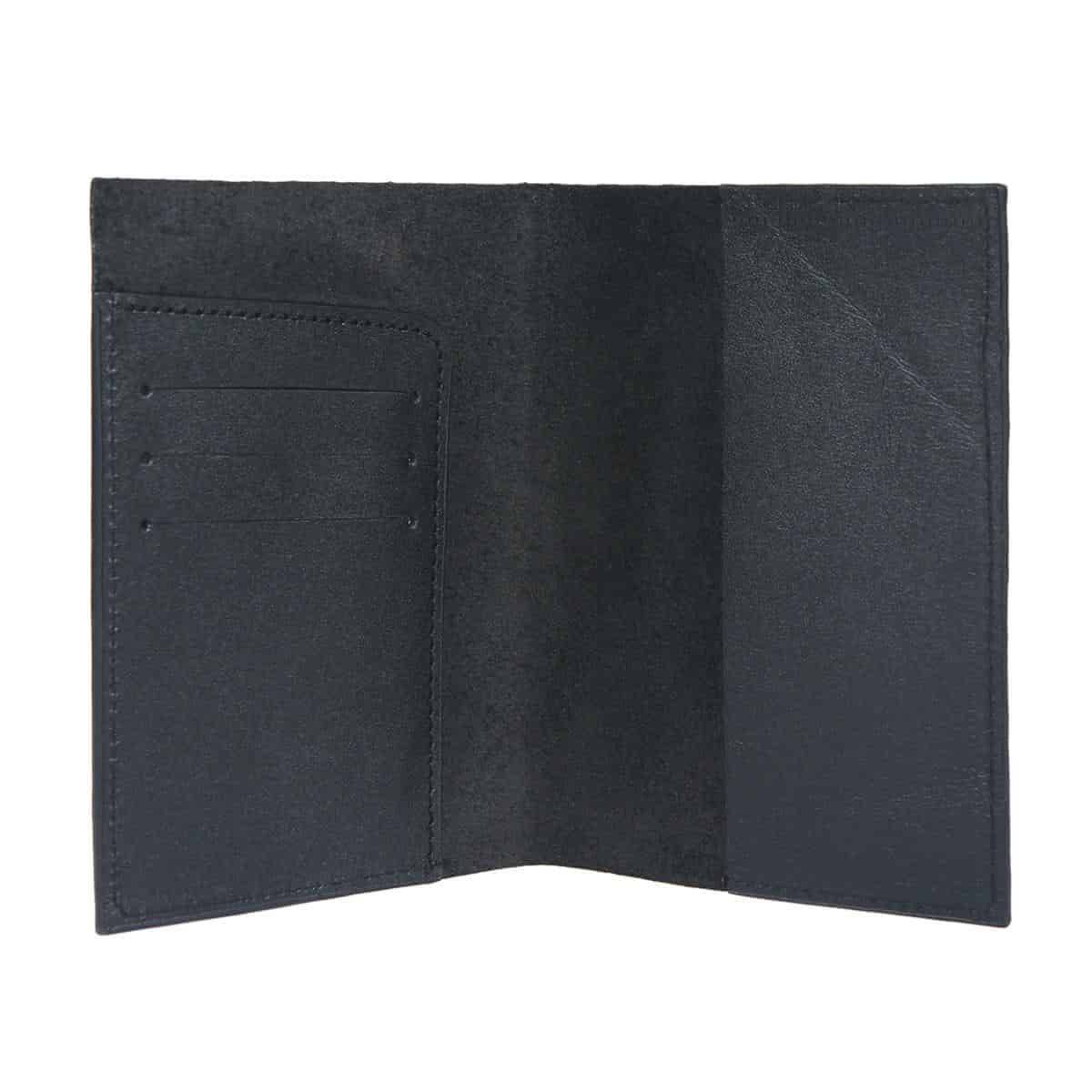 Traveling Passport Cover With Three Card Slot