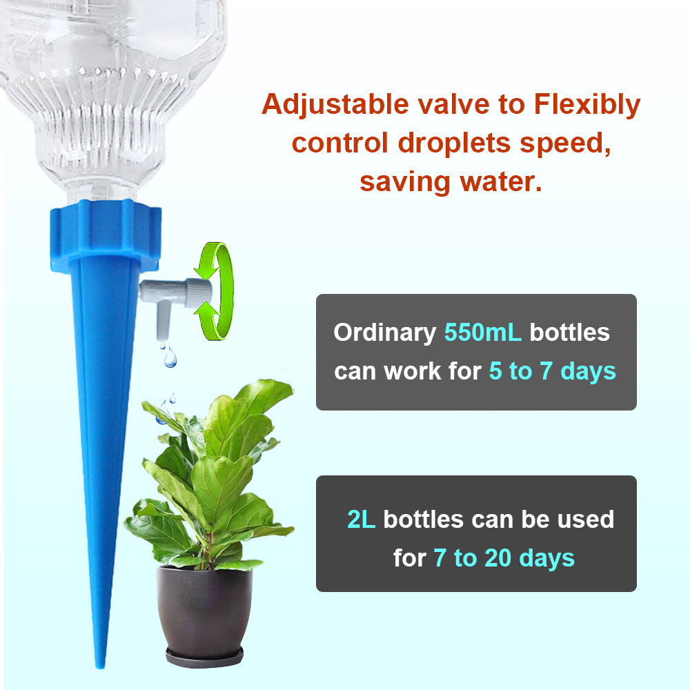 【Aesth Diary Store】1Pc Automatic Water Dropper Drip Watering Device Garden Tool for Flower Green. 