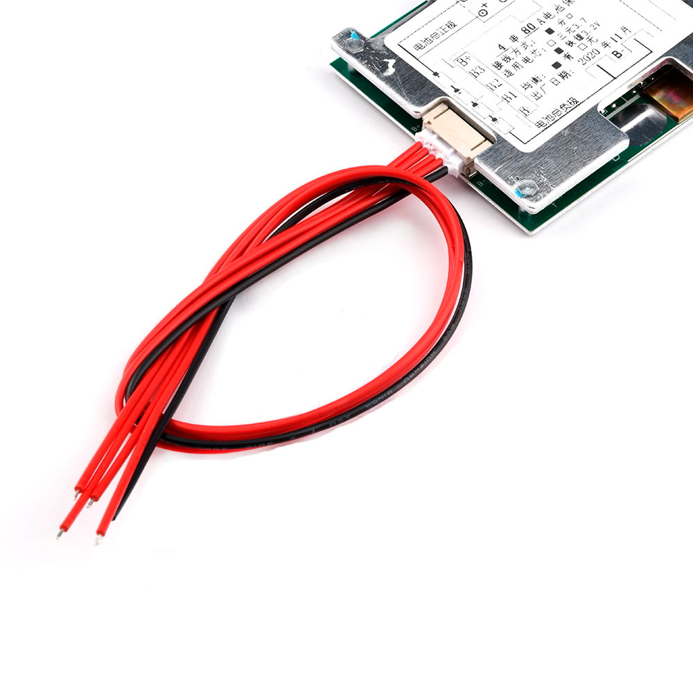 4S 4 Serial Series 12V 80A Balance 18650 Battery Cell BMS Protection Board Module For LiFePo4 Diy Kit Electronic Board. 