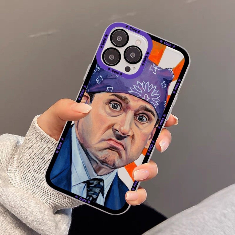 Michael Scott The Office Phone Case For iPhone 11 12 13 14 Mini Pro Max XR X XS TPU Clear Case. 