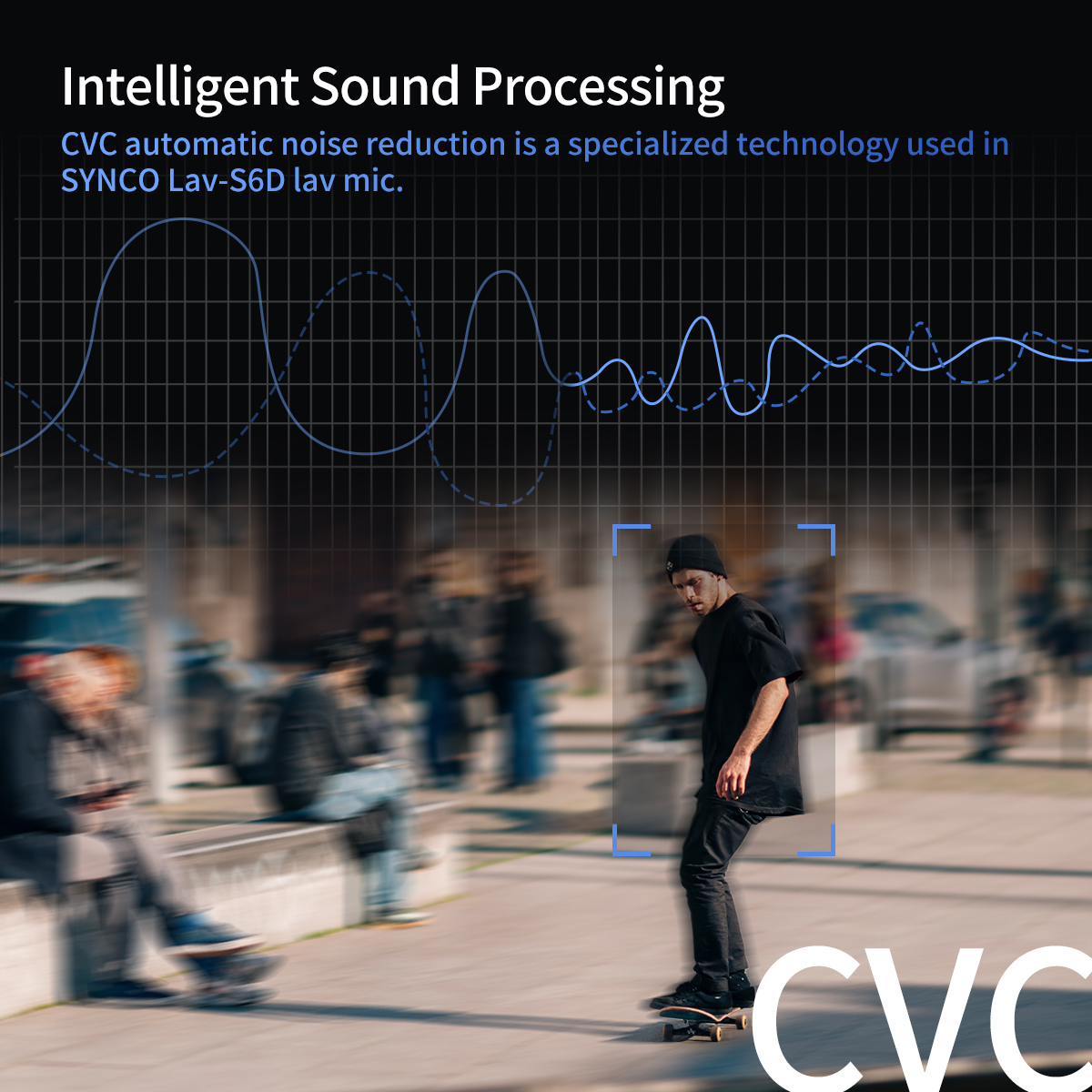Synco Lav-S6D Dual Lavalier Omnidirectional Condenser Microphone. 