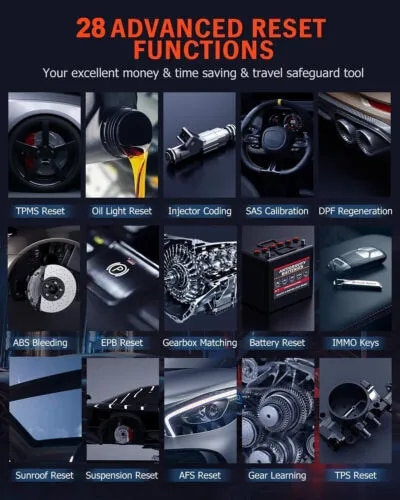 ANCEL FX9000 All System Car OBD2 Diagnostic Scanner Professional BMS/DPF/ IMMO/SAS/EPB/TPMS/AFS/Oil Reset OBD2 Diagnostic Tool. 