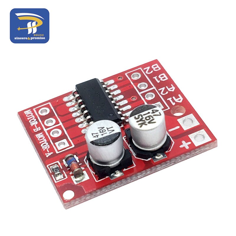 【Mary DAI Store】2 CHANNEL 2 Way DC Motor Drive Positive inversion PWM Speed adjustment Double Bridge mini Stepper Motor victory. 