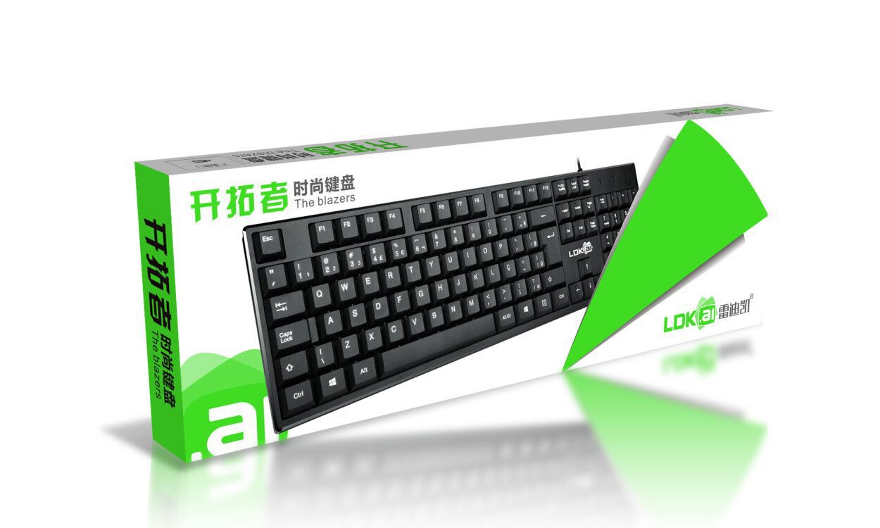 Radis Kai Trailblazer Wired Keyboard Laptop Keyboard USB Gaming Business Office Keyboard. 