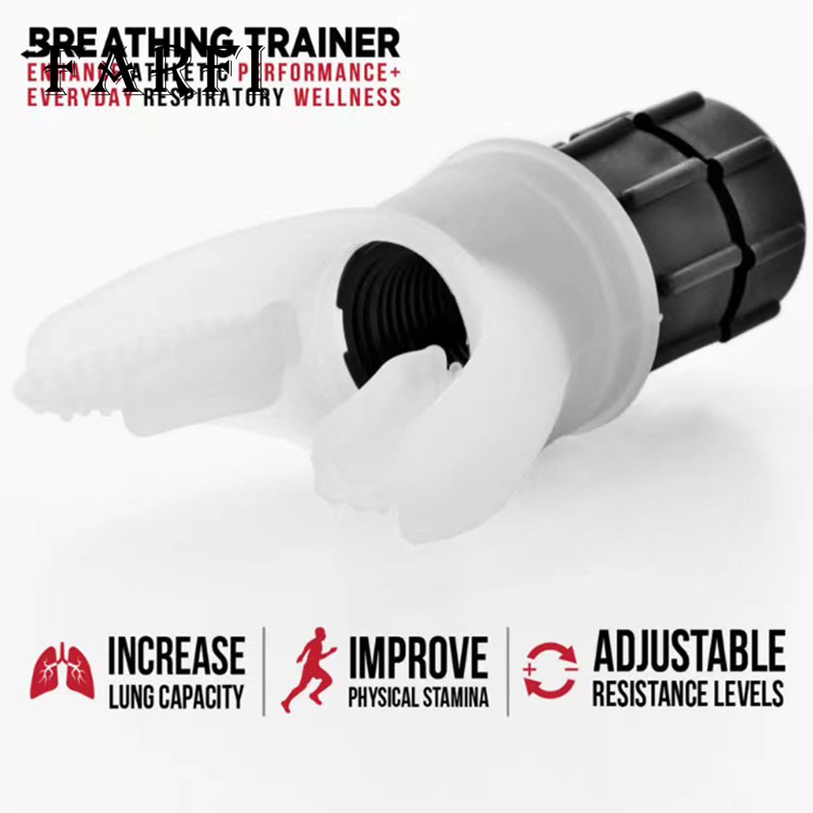 Lung Exerciser Device Portable Lung Breathing Exerciser with Adjustable Resistance Compact Reusable Abdominal Strength Trainer for Southeast Asian Buyers Breathing Exercise Device. 