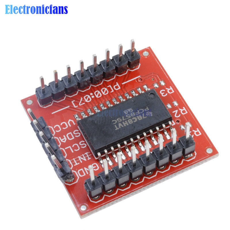 【Alizeker Mall】PCF8575 PCF8575C IIC I2C Extension Shield Module 400kHZ SMBus I/O Ports For. 