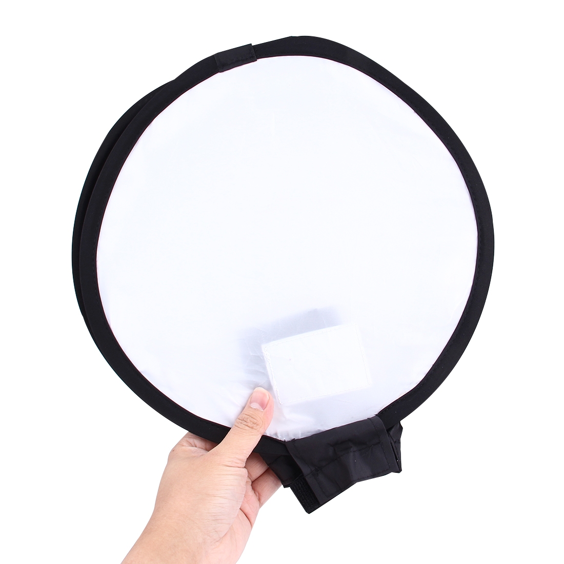 30cm Universal Round Style Flash Folding Soft Box, Without Flash Light Holder(Black + White). 