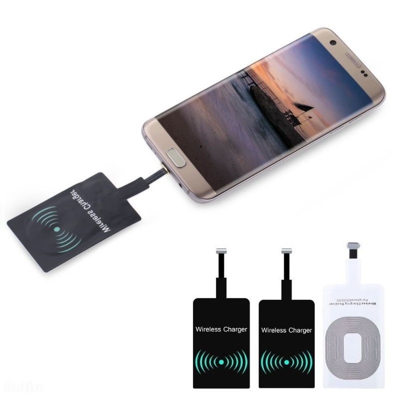 For iPhone 6 6S 6plus 7 7plus 5 5S 5C Wireless Charger Receiver Patch Module QI Standard Wireless Receiving Charging Patch BQ. 