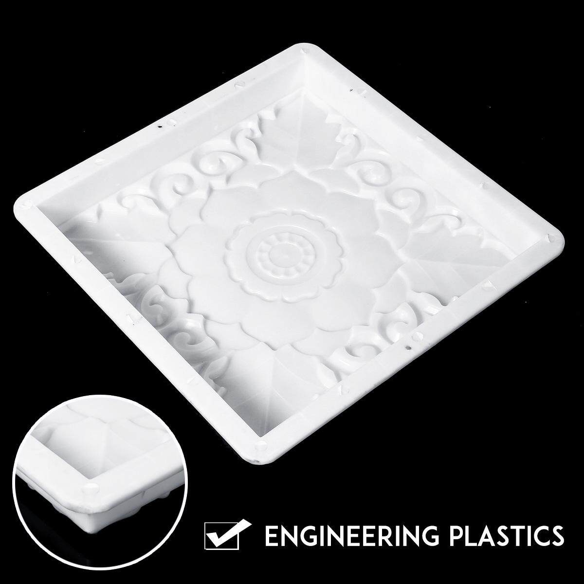 40x40x6cm DIY Plastic Square Path Maker Road Paving Cement Stone Mould Brick -. 