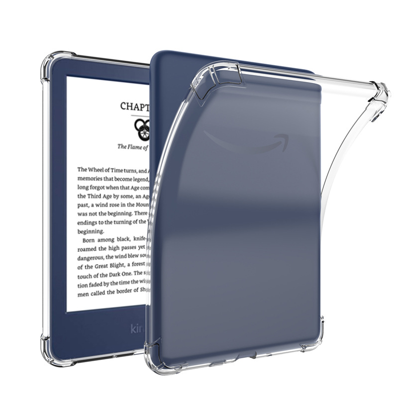 Anti-fall Cover for Kindle Paperwhite 5 2021 Case for KPW 4 KPW123 Kindle 2022 6 Inch Case Reader Tablets Case Clear Silicone. 