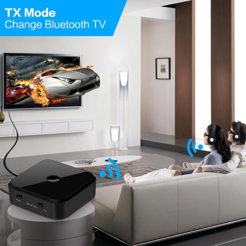 Apt-x HIFI Wireless Adapter Audio TX16 Bluetooth Receiver Transmitter Audio SPDIF Optical Fiber For Smartphone PC TV Headphone. 