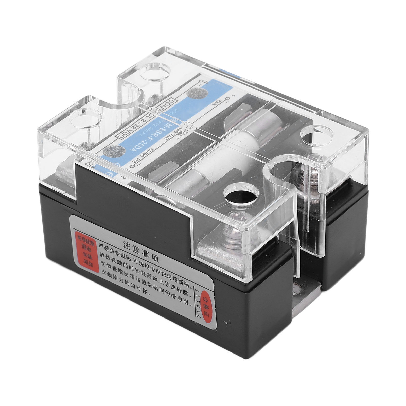 SSR, ABS Single Phase Solid State Relay Low Surge for Inductive Load. 