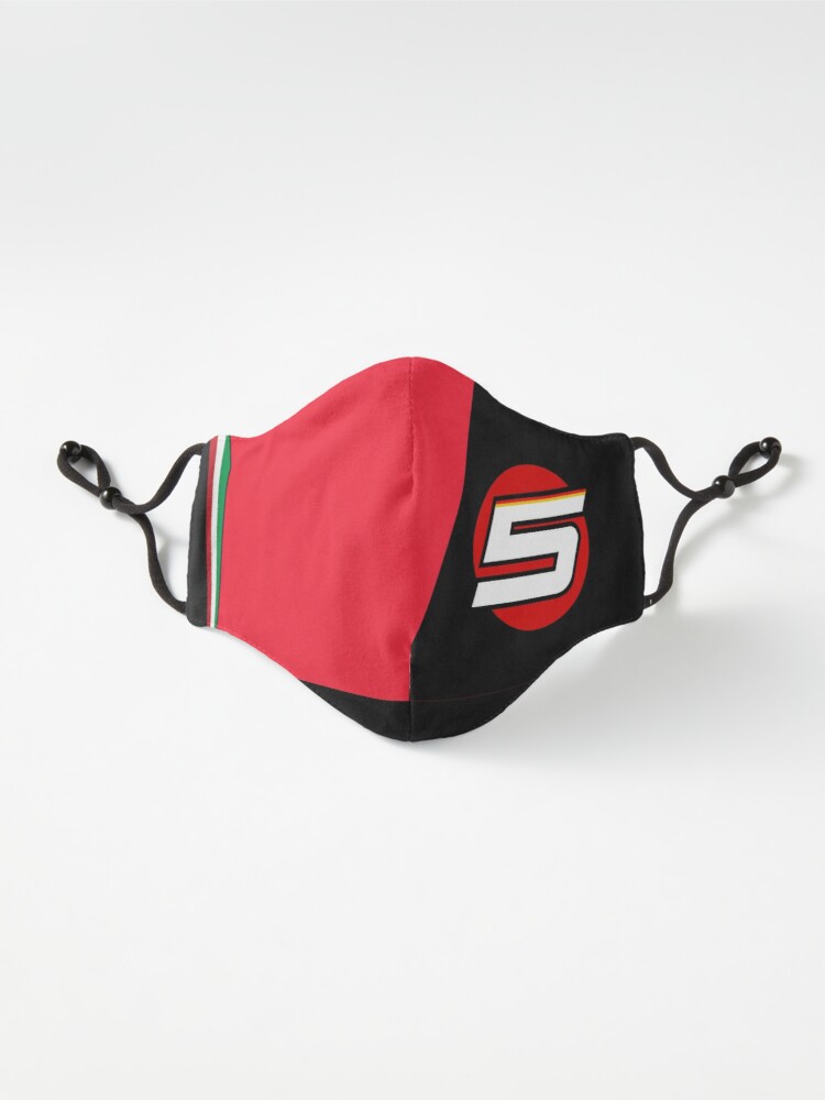 Sebastian Vettel Ferrari F1 2020  Formula One Stylish FaceMask For Men And Women