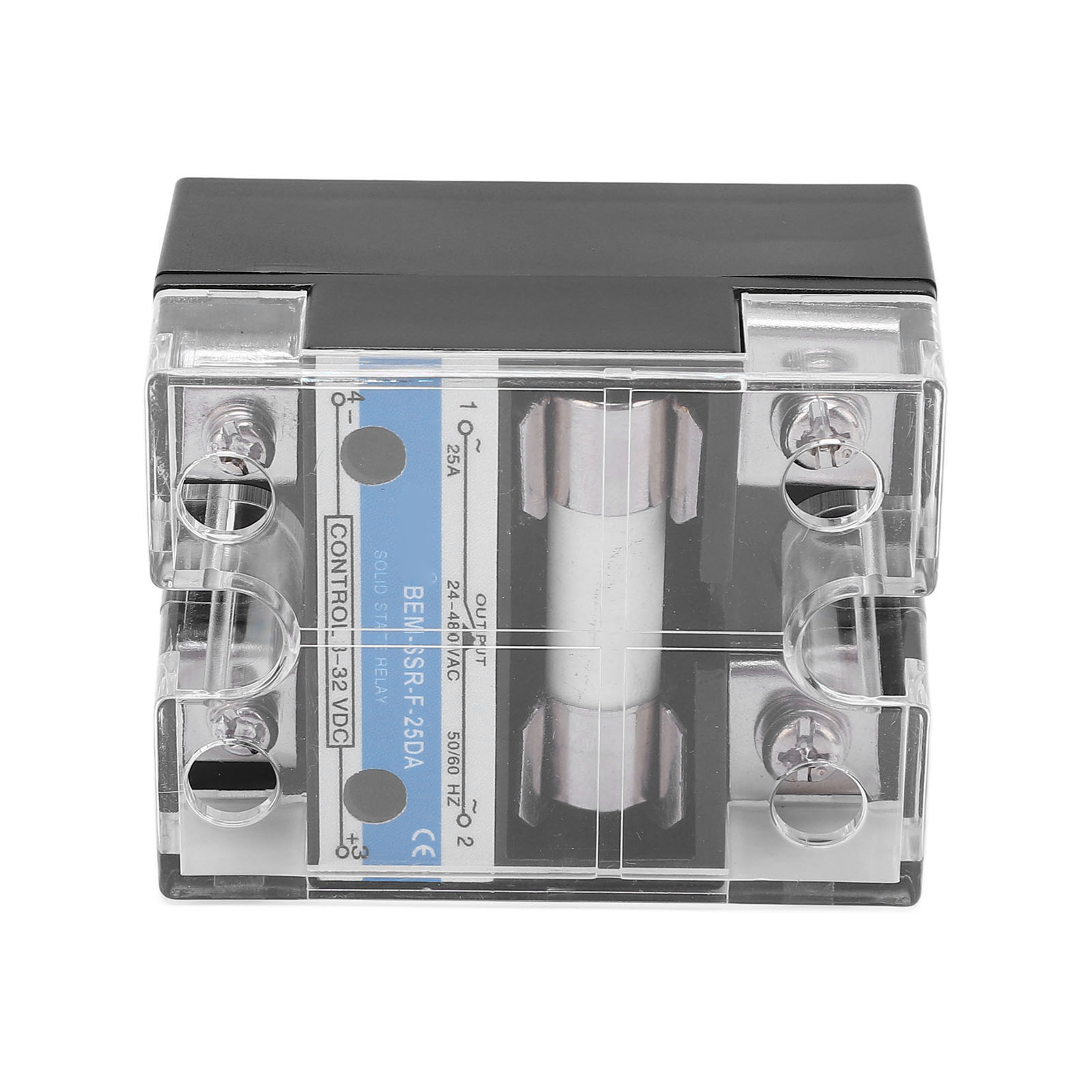 SSR, ABS Single Phase Solid State Relay Low Surge for Inductive Load. 