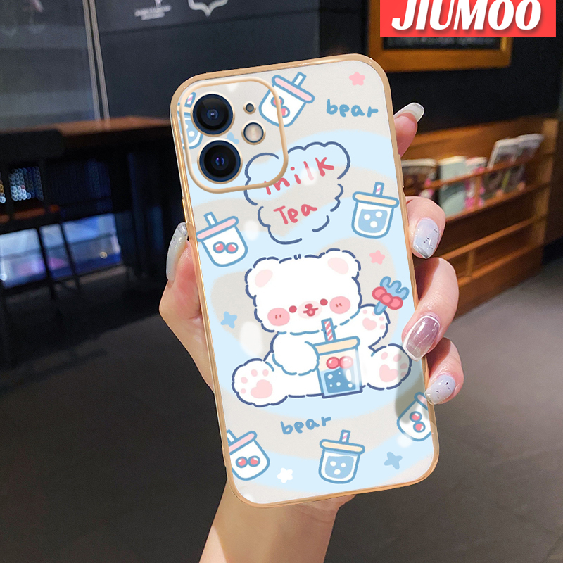 JIUMOO Case For Huawei Nova SE Nova SE 5G Youth Case Cartoon