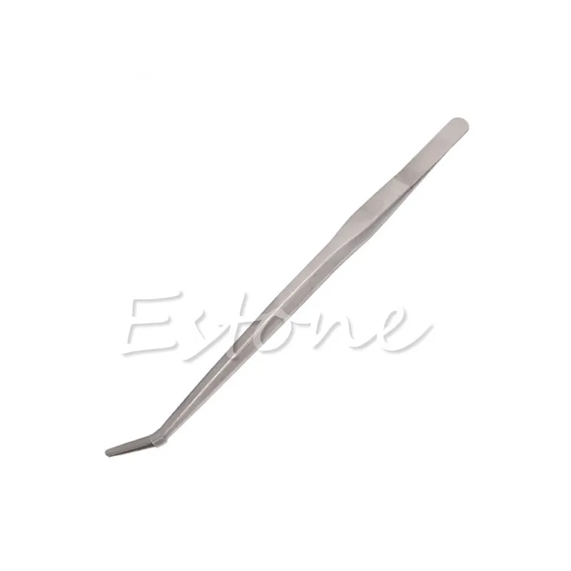【Lejia】2020 New Aquarium Tank Curve Plant Stainless Steel Tweezers 27/38/48cm