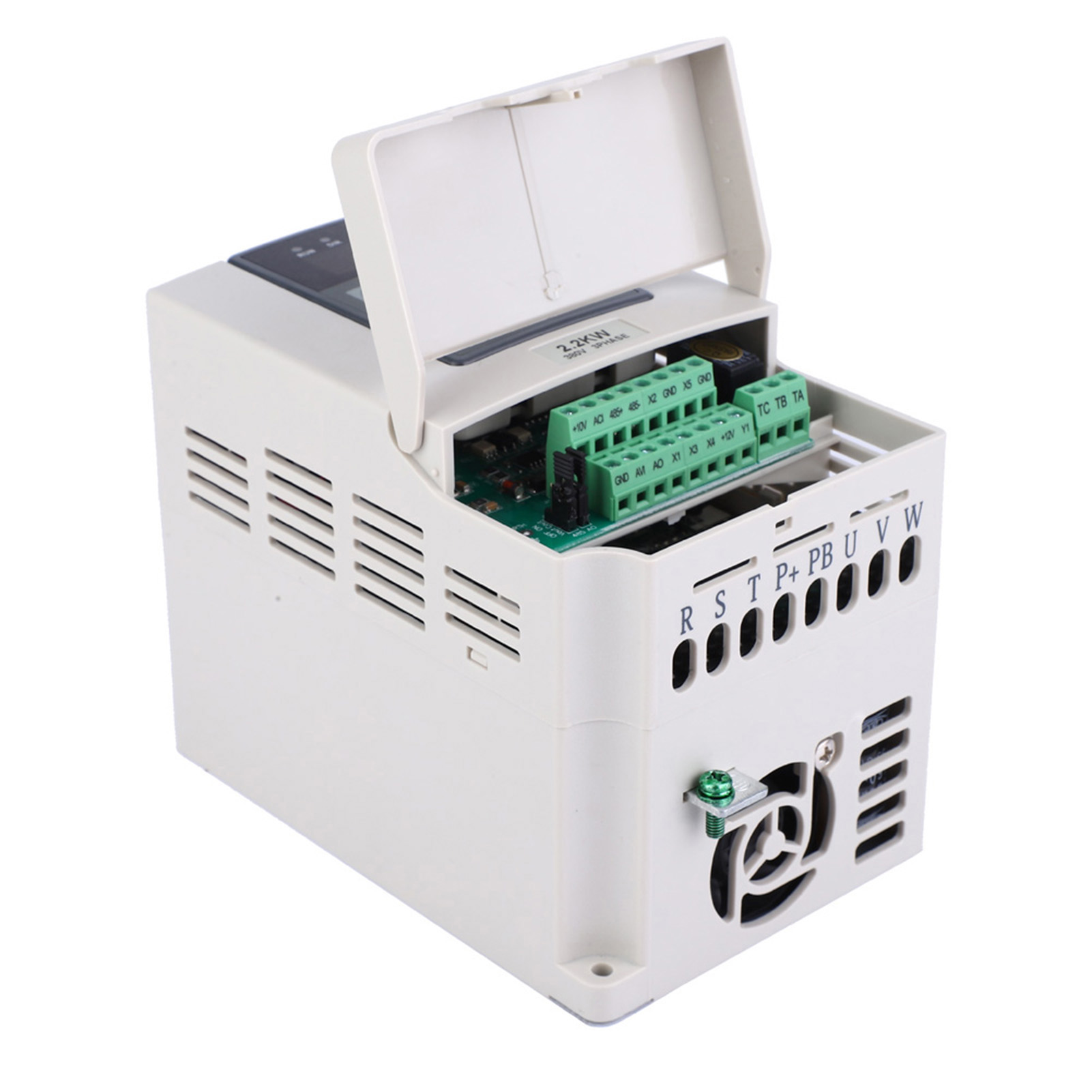 VFD Inverter 380V 2.2KW Variable Frequency Drive for Motor Speed Control 3-Phase Input Output. 