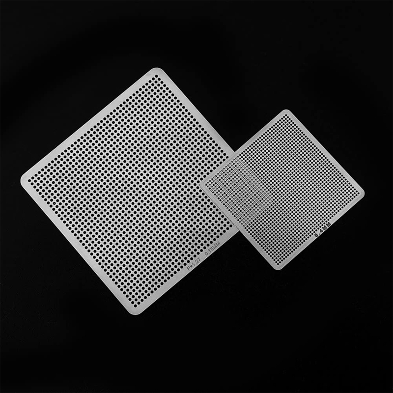 27Pcs Universal Direct BGA Heating Stencil Reballing Support Stencil Holder Template Heated Fixture for SMT SMD Chips. 