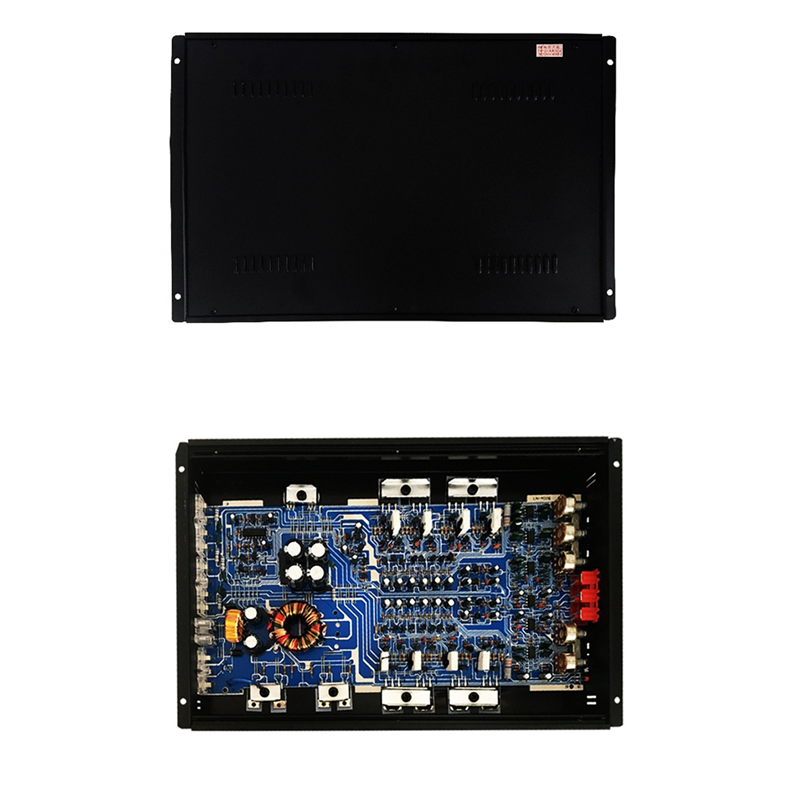 Car Power Amplifier 12V 6800W 4 Channel Stereo Digital Audio Subwoofer Power Amp. 