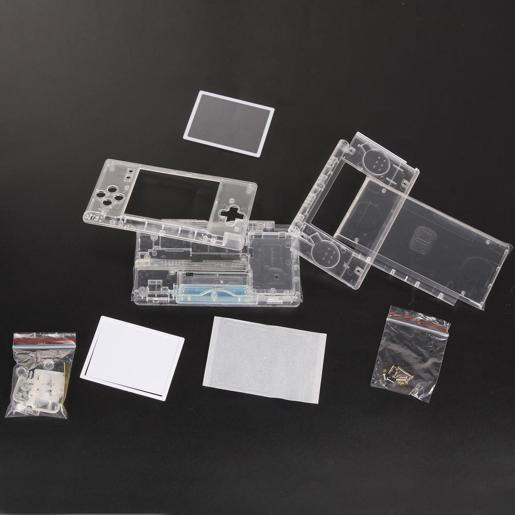 Replacement Transparent Housing Shell Screen Lens Case for Nintendo DS Lite. 