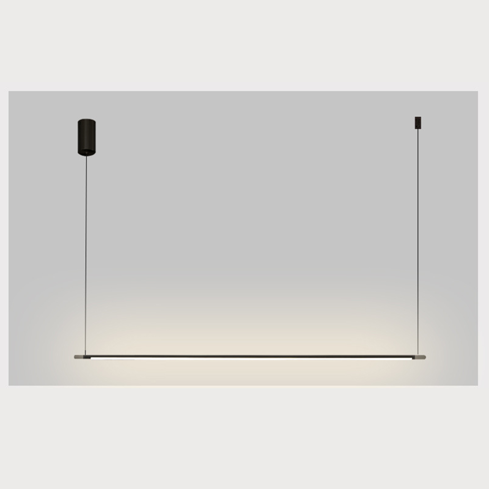 Linear Pendant Light Nordic Chandelier Light Fixture for Dining Table 60cm. 