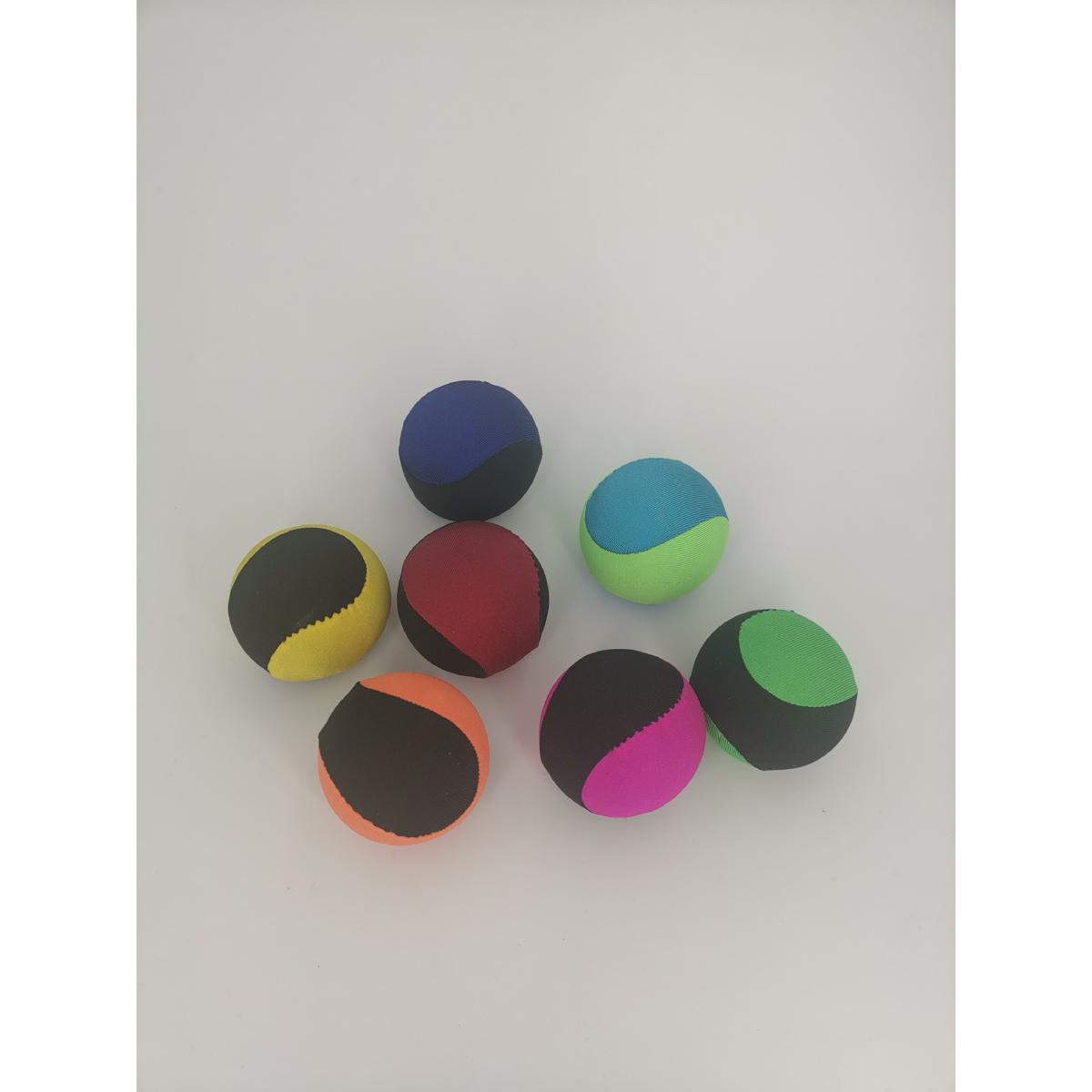 Elastic Ball Cross-Border Factory in Stock Diameter 6cm5.5 cm5cmCloth ball Water Bouncing Ball Beach Ball