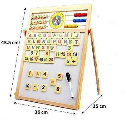 Writing board magnetic & multipurpose (White & Black both). 