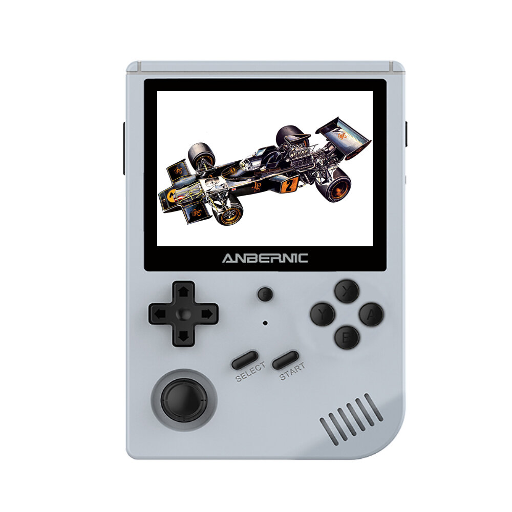 ANBERNIC RG351V 80GB 7000 Gaming - Wood grain color. 