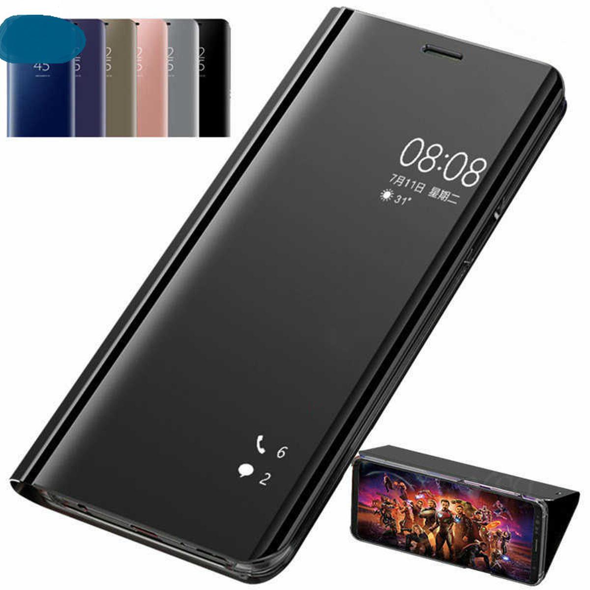 Flip Mirror Case For Samsung Galaxy S7 EDGE Clear View Mirror Stand Flip Cover. 