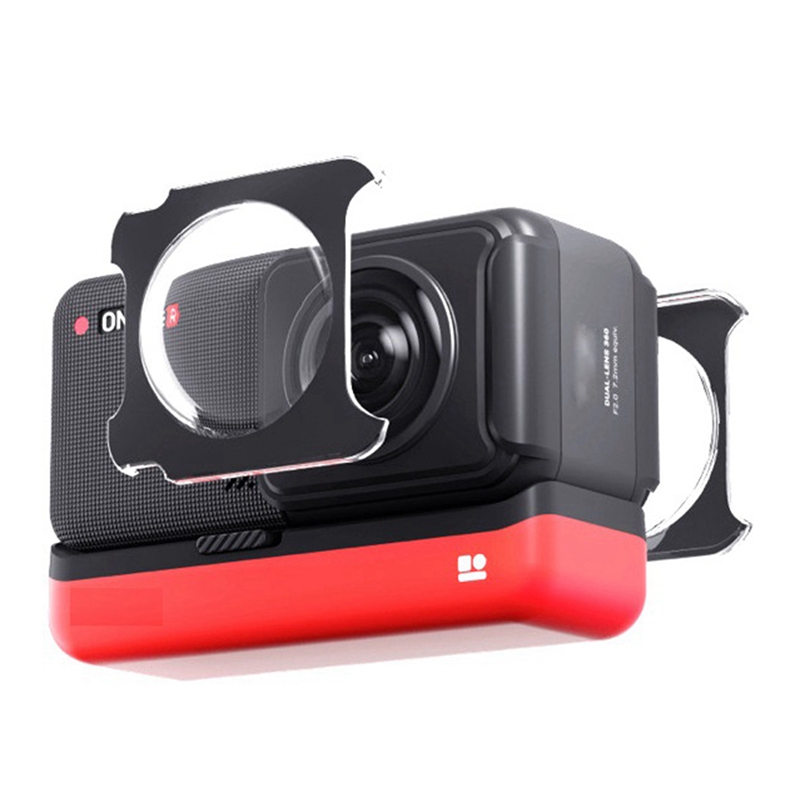 For Insta360 ONE RS/R Sticky Lens Guards for Dual-Lens 360 Mod Insta360 Protector Accessories. 
