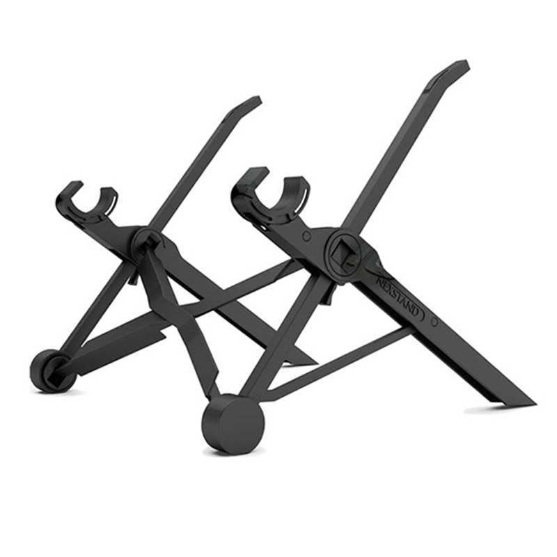 Nexstand K2 Laptop Height Extender Holder Stand Folding Portable Computer Heat Dissipation Bracket, Size: 35.4x4x4cm(Black). 