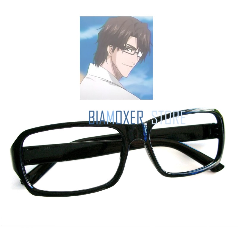 【3C VictoryEagle】Widely use black full frame LENS) K-cosplay Saruhiko Fushimi Bleach cosplay Aizen Sousuke glasses CS031