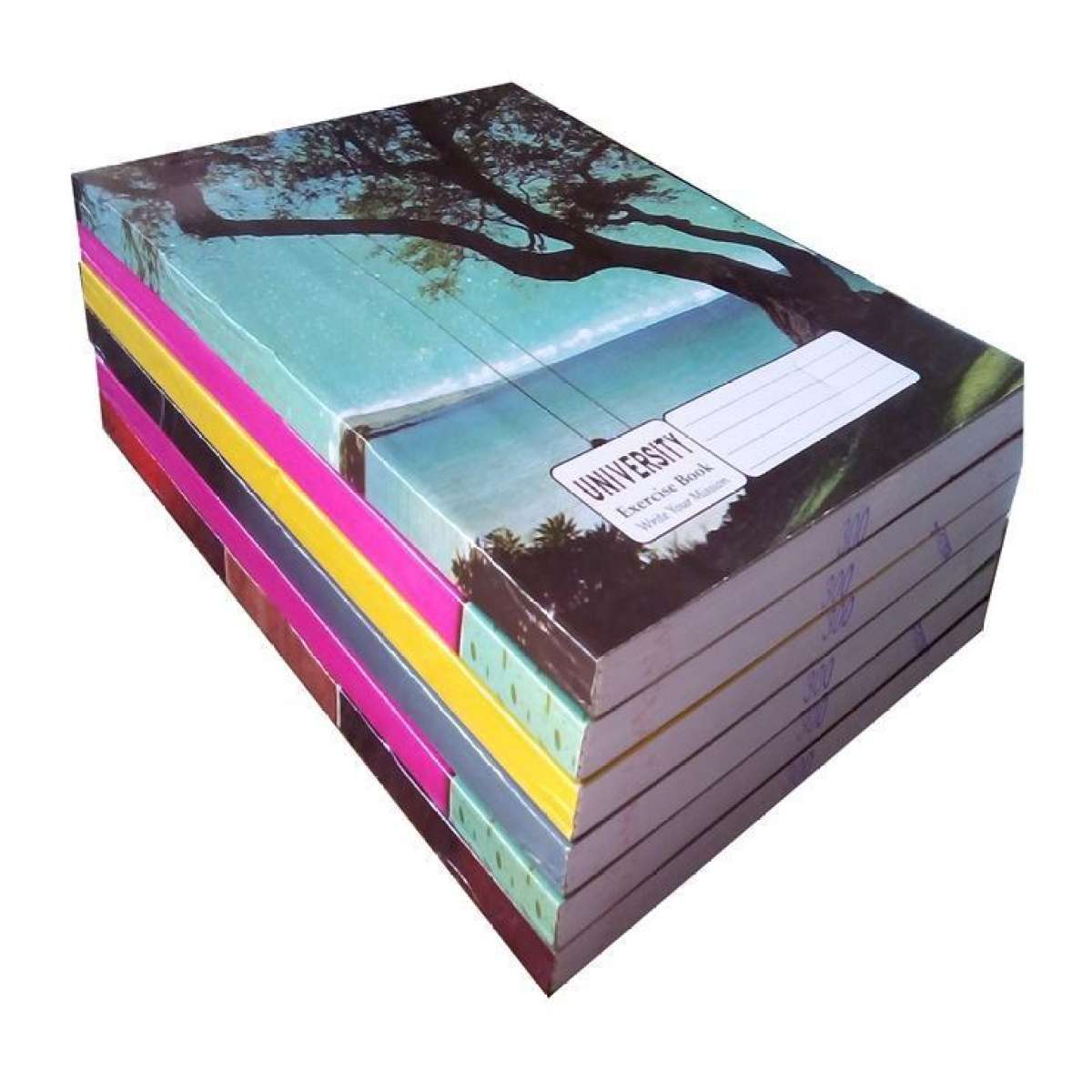University Note Book Khata (Math) 200 Page 6 Pcs