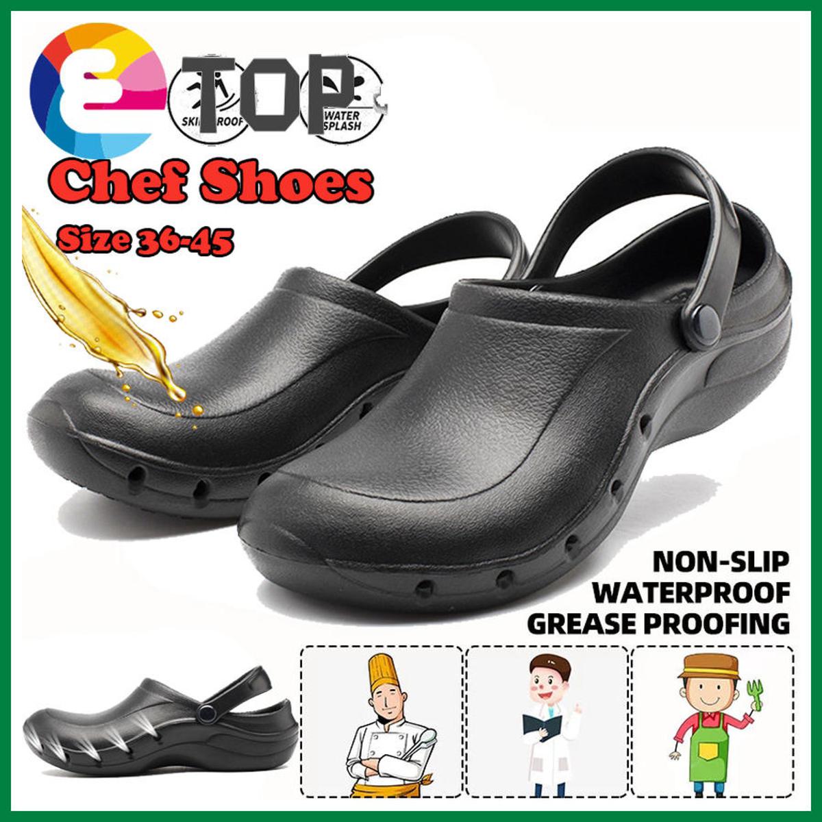 FULORIS Adult Slip Resistant Kitchen Shoes Waterproof Work Shoes for Male  US 12 - Walmart.com