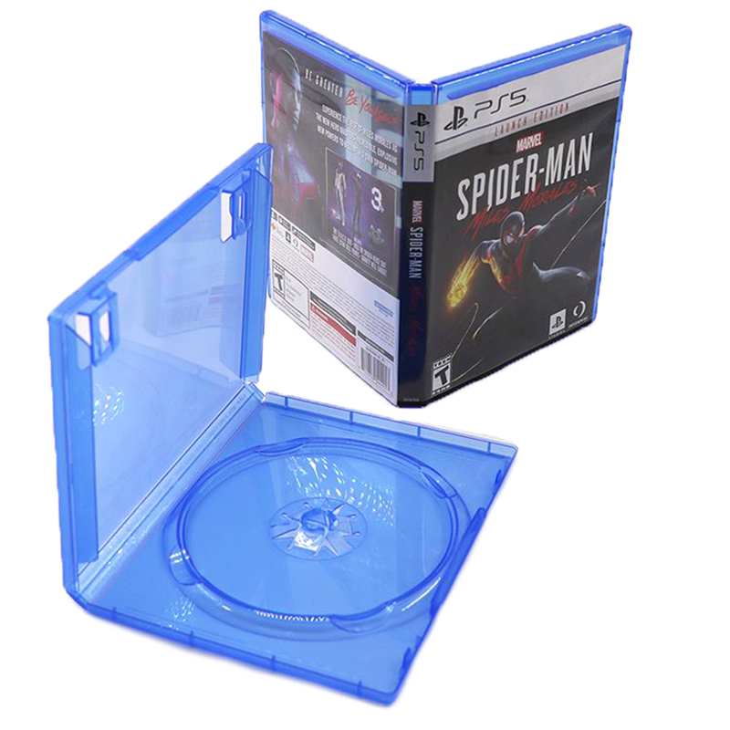 CD Game Case Protective Box Compatible For / Ps4 Game Disk Holder CD DVD Discs Storage Box Cover Dropship Hudduo. 