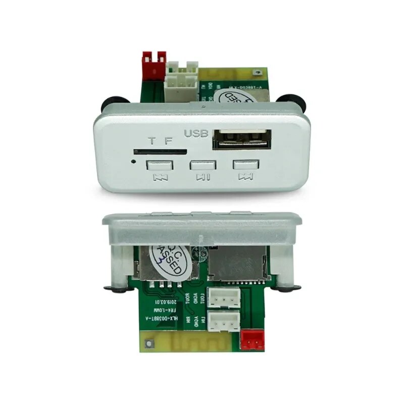 DC 12V MP3 WMA Decoder Board Wireless MP3 Music Player FM Radio Audio Module Support USB FM TF AUX Car Radio Car USB MP3 Player